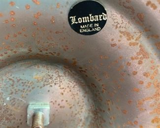 #98	Brass umbrella stand made in England 30 tall 	 $30.00 			
