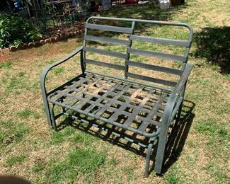 #122	glider rocker no cushions 43	 $30.00 			
