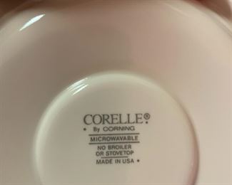 #194	Corelle abundance fruit  China 74 pieces7 glasses, 4 juice glasses,  16 dinner plates ,12 saucer , 12 cups, 12 salad plate 16 salad bowl 4 fruit bowl 1 casserole 2 oval platers 	 $75.00 			
