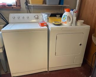 Maytag & Whirlpool, Working, Washer & Dryer
