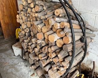 Firewood & Holder