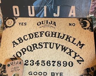 Vintage Ouija Board w/Cursor & Used Box