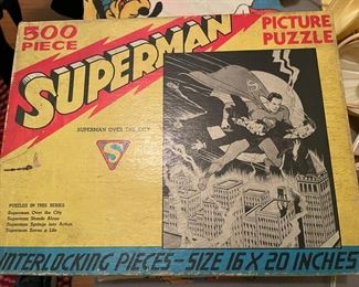1940's Superman Boxed Puzzle!