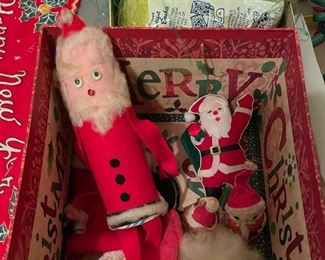 Vintage Christmas Decorations --lots more too