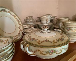 Large Set of Beautiful, Formal Noritake China 