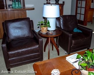 LEATHER ARMCHAIRS