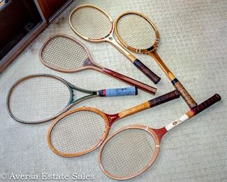 VINTAGE TENNIS RACKETS