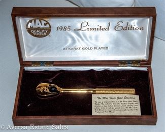 24K GOLD PLATED LTD EDITION MAC RACHET