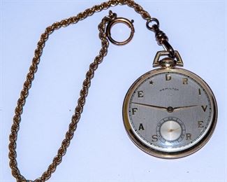 HAMILTON POCKET WATCH
