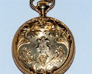 ELGIN POCKET WATCH - 14K GOLD
