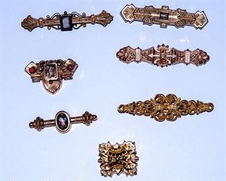 VICTORIAN BROOCHES