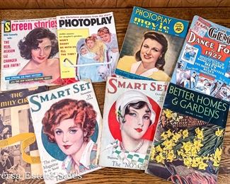 VINTAGE MAGAZINES