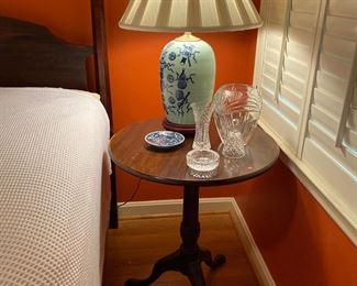 19th Century Tilt-top table with three splay legs.