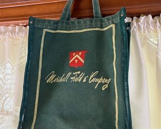 Marshall Field canvas tote
