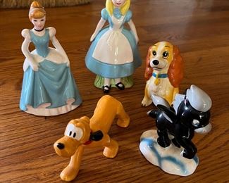 Disney figurines....