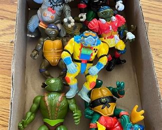 Teenage Mutant Ninja Turtles toy figures