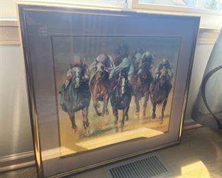 Arlington Park and equine wall decor......
