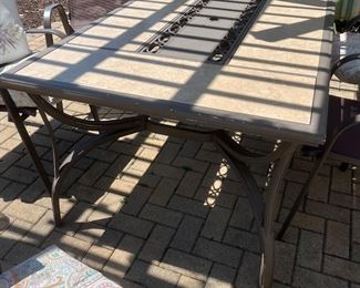 Patio table