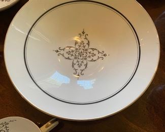 Mid-Century Modern Granada Pattern China Set by Style House Japan