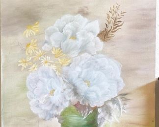MCM Original Floral Still Life Painting