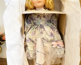 Princess House Lauren Porcelain Doll