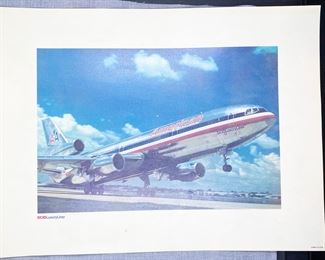American Airlines DC10 Print