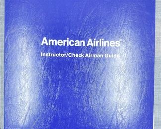 Aviation Collectors Aviation Enthusiast American Airlines Instructor Check Airman Guide
