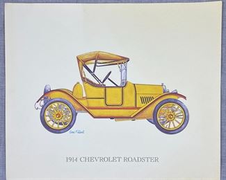 1914 Chevrolet Roadster Print