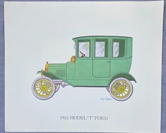1915 Model T Ford Print