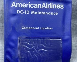 American Airlines DC 10 Maintenance Component Location Manual