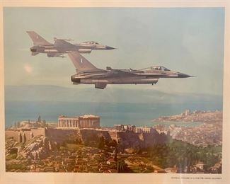 General Dynamics Israeli Air Force F16 Print