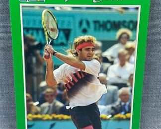 Netpro Tour Star Trading Card Set featuring Andre Agassi 1991