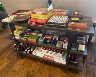 Origami Folding Multi Tier Console Table