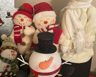 Assorted Snowman Holiday Decor