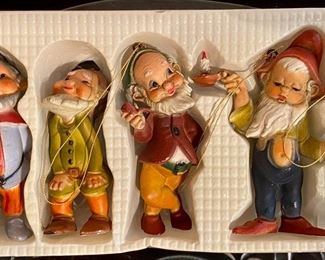 Santa's Helpers Christmas Ornament Set