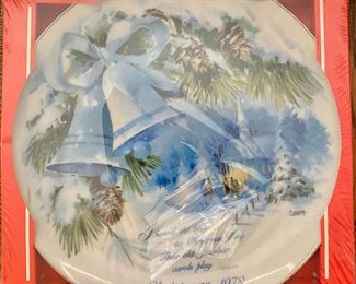 Christmas 1978 Plate