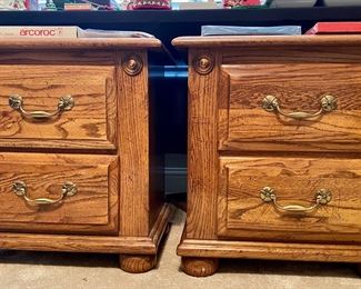Rock City Two Drawer Night Stands
