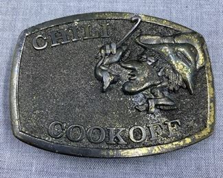 Chili Cookoff Belt Buckle