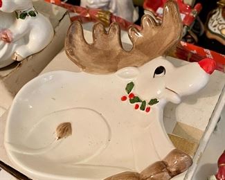 Fitz and Floyd Rudolph Tray