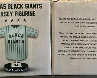 Dallas Black Giants Jersey Figurines (2 Available)