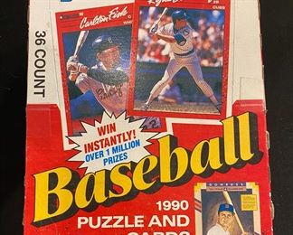 DonRuss New in Box 1990 Baseball Cards