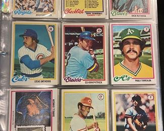 1978 Topps COMPLETE Baseball Card Set