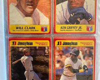 Jimmy Dean Baseball Cards