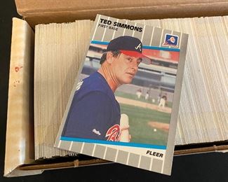 1990 Fleer Set of 660 Baseball Cards