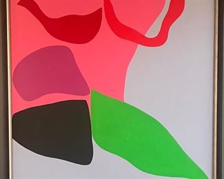 Ray Parker 1967 Oil on Canvas