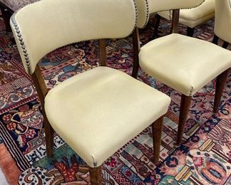 Pair of Vintage Vinyl Chairs