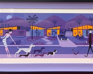 Shag (Contemporary, Josh Agle) “The Odd Bird” Artist Proof #25/30