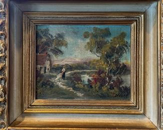 LaVera Ann Pohl (1901-1981, American) Oil on Board