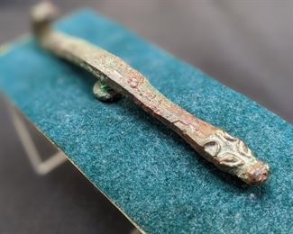 Roman Dragon-Head Belt Hook