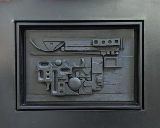 Louise Nevelson "Sun-Set" Poly-Resin Multiple, 1981 #40/125, Pace Gallery